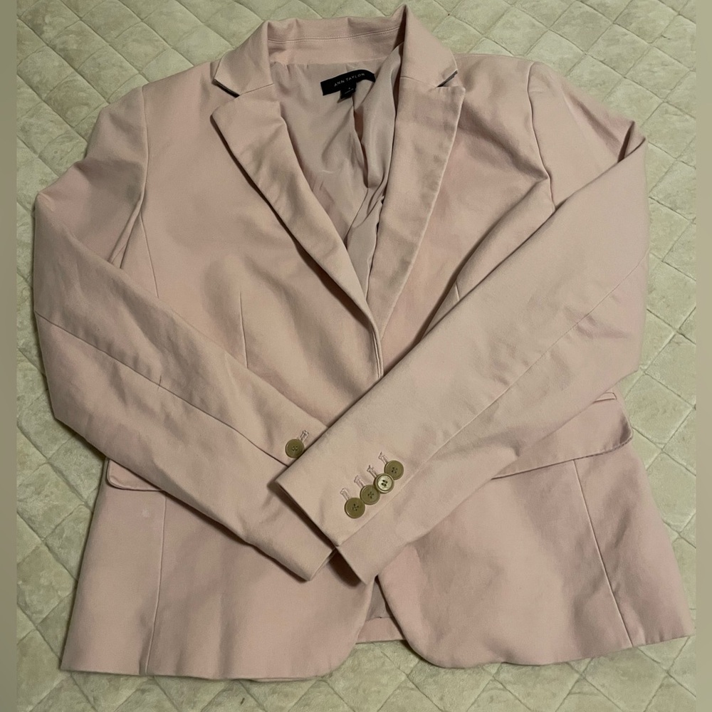 Ann Taylor Light Pink Blazer